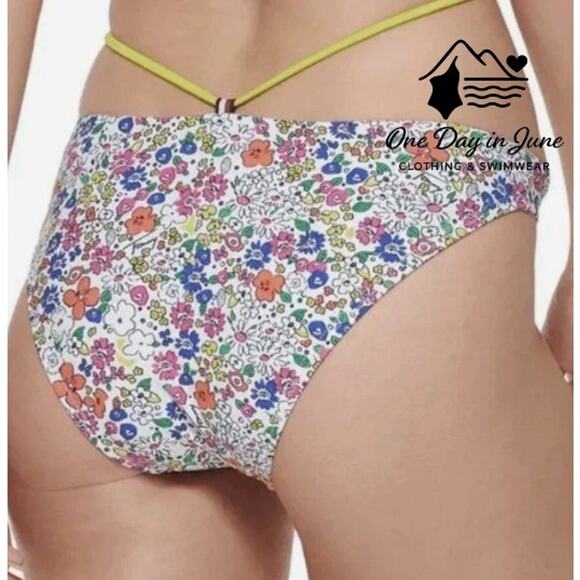 Tommy Hilfiger Moderate Coverage Bikini Bottom Size L - Picture 2 of 6